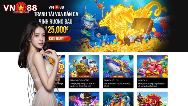 Bắn cá đổi thưởng VN88