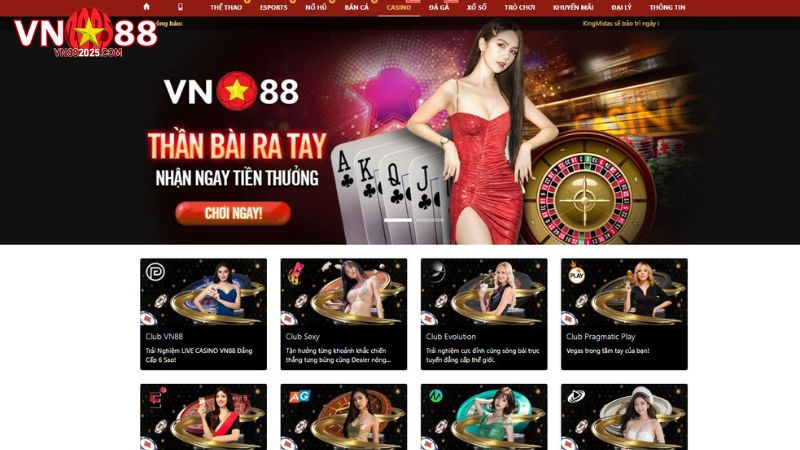 Live casino VN88