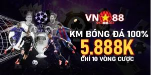 VN88 khuyến mãi bóng đá 5888K